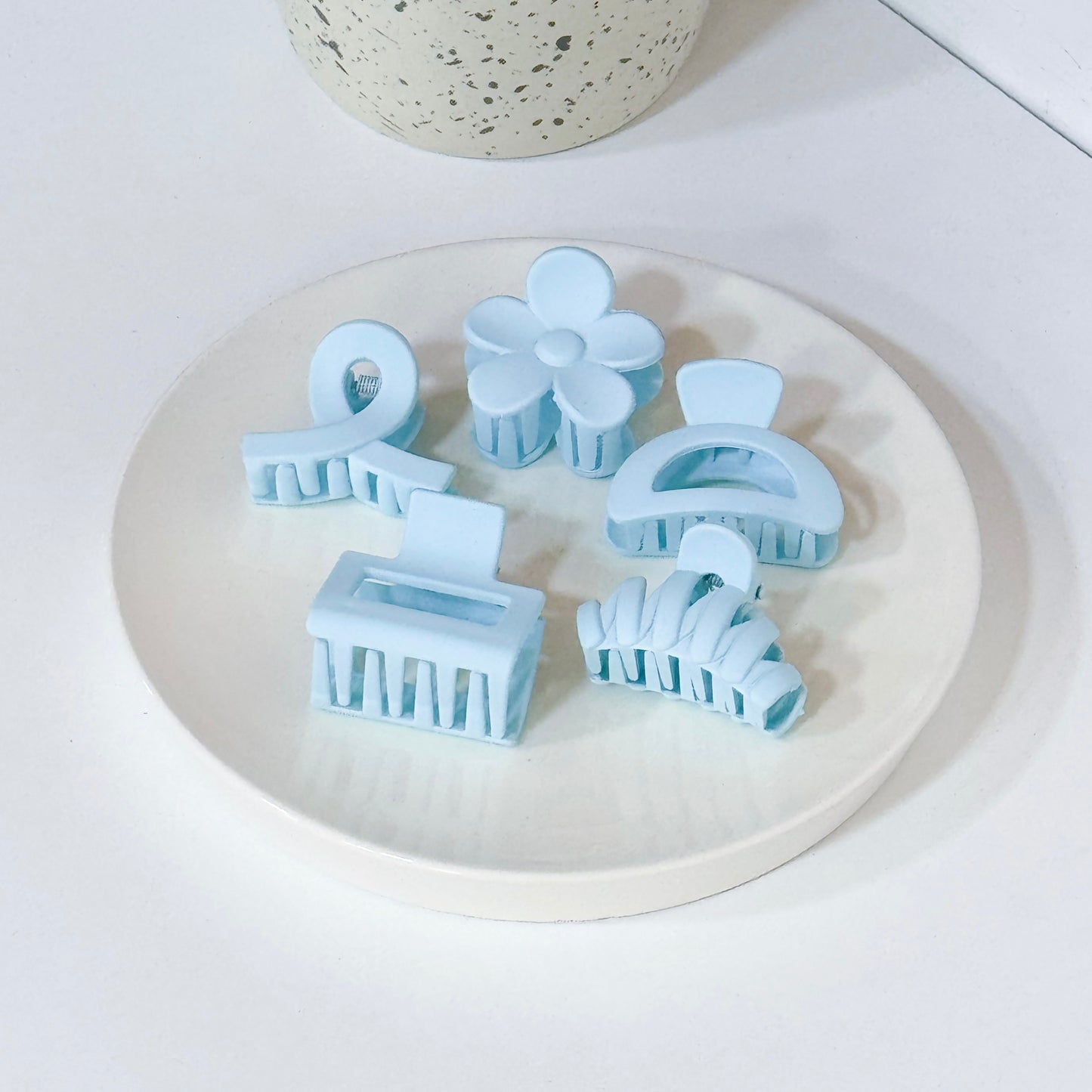 5 Pcs Mini Hair Clips Set