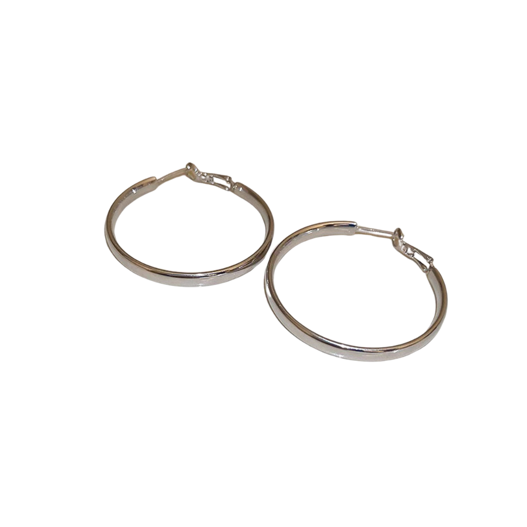 Everyday Hoop Earrings - Tarnished Resistant