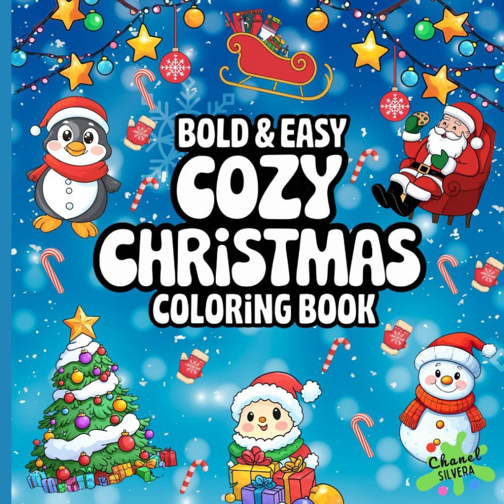 Christmas Coloring Books ( 3 Styles Available )