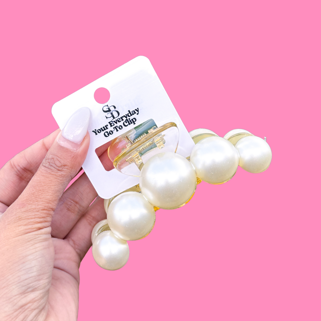 Coastal Pearl Hair Clip