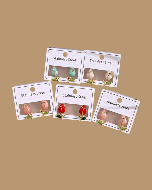 Mini Tulip Earrings