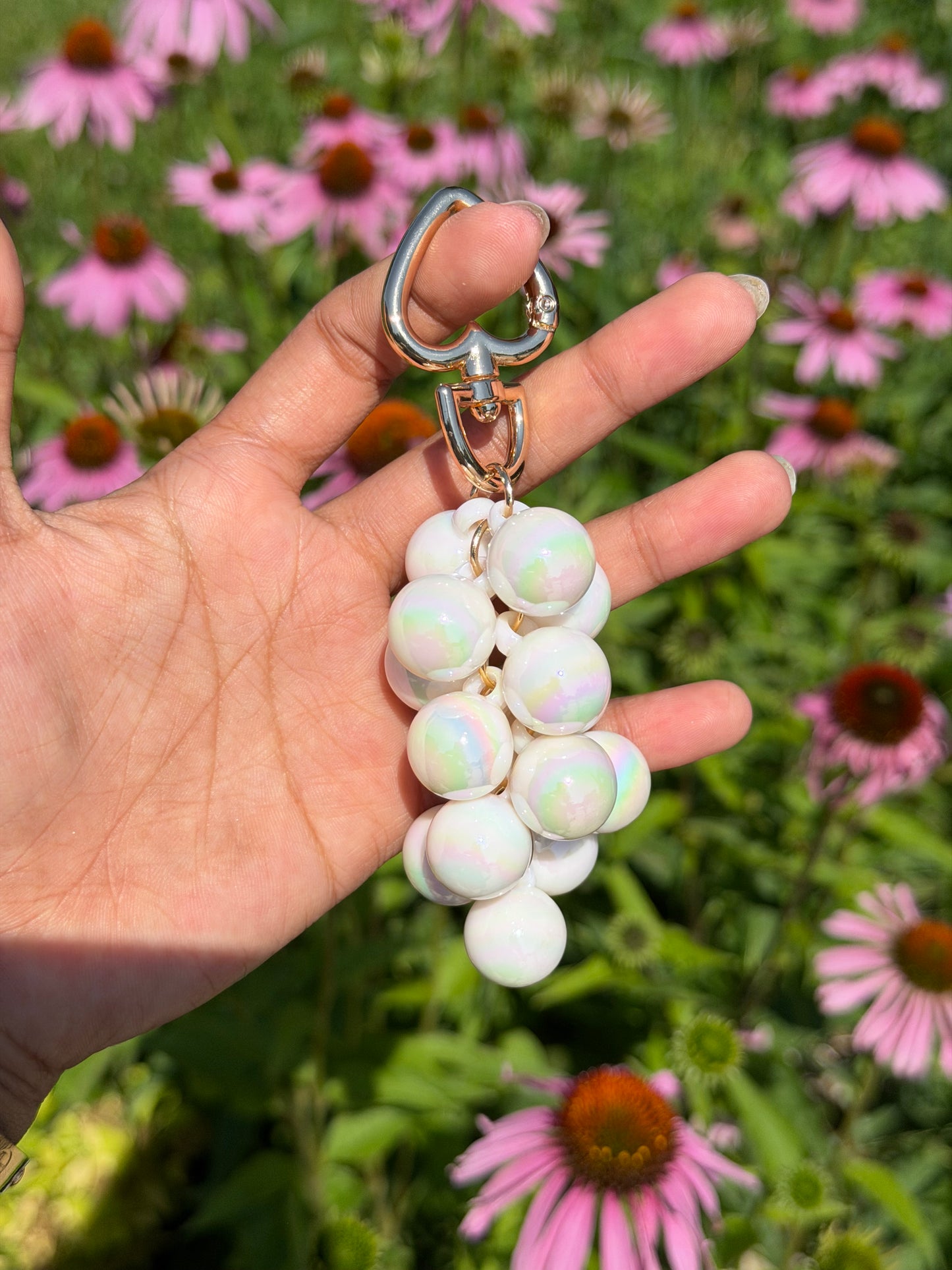 Fidget Grape Bag Charm ( 12 colors available )