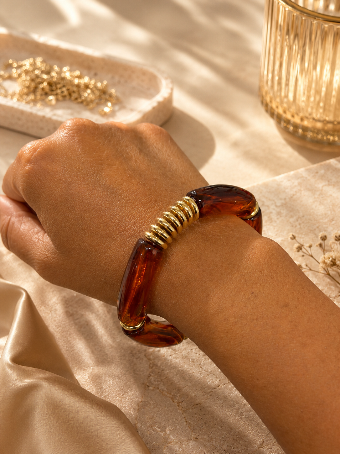 Amber Honey Bracelets