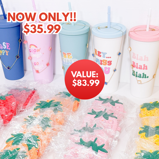 Summer Surprise Tumbler Bundles  ( Value $83.99 )