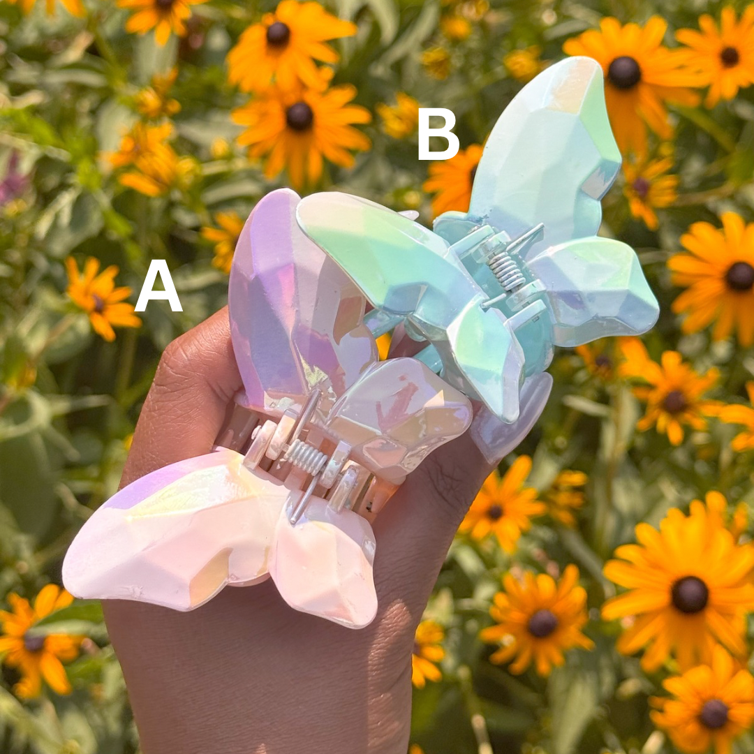Butterfly Claw Clip