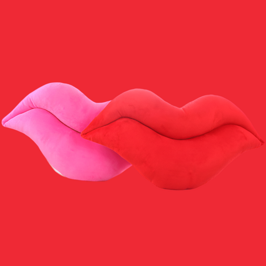 Kid Sized Lips Pillows