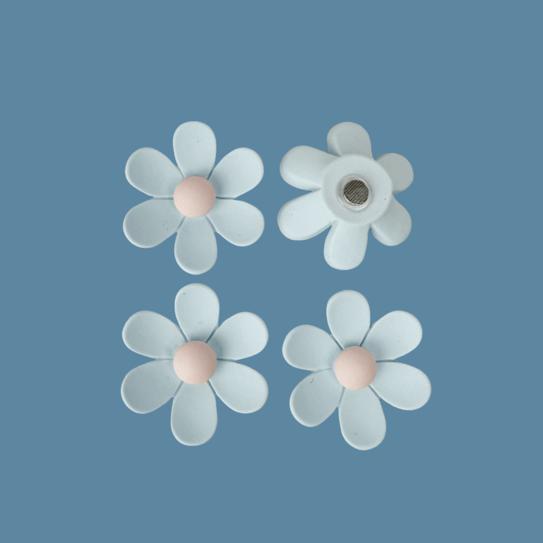 Daisy Fridge Magnets ( 4 pcs )