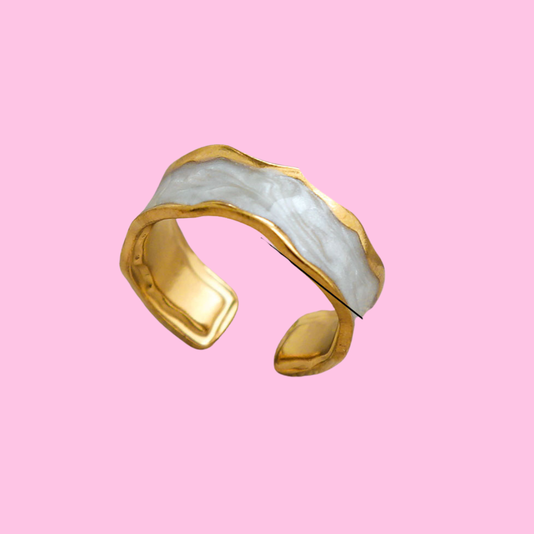 Moon Tide Adjustable Open Ring | B-269