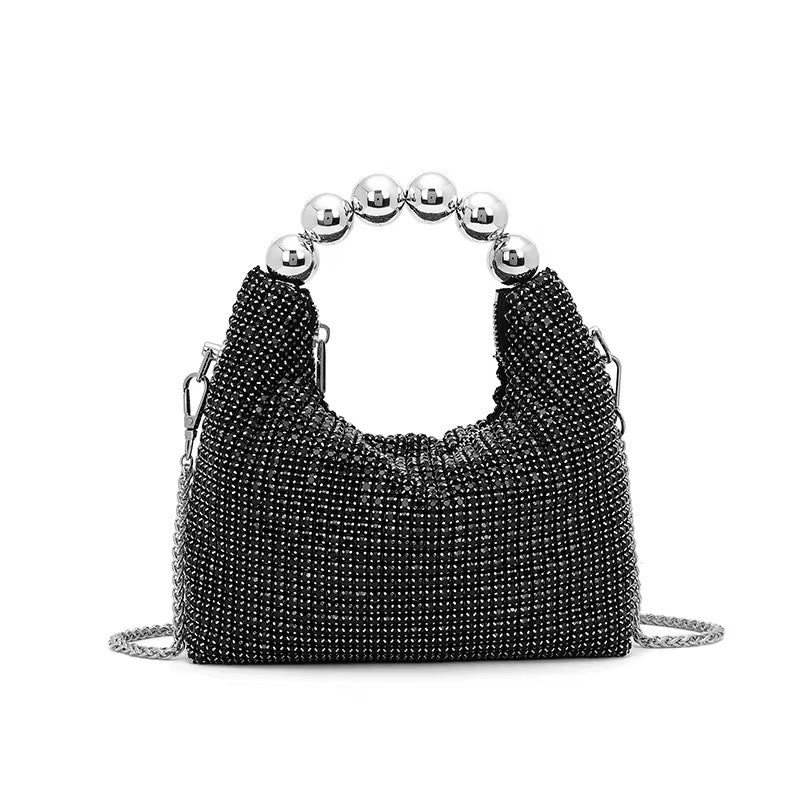 Evening Crystal Chain Bag
