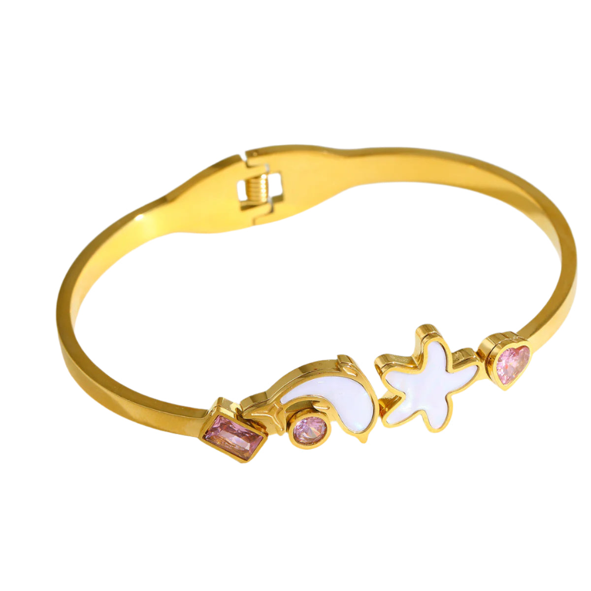 Dolphine & Starfish Bangle