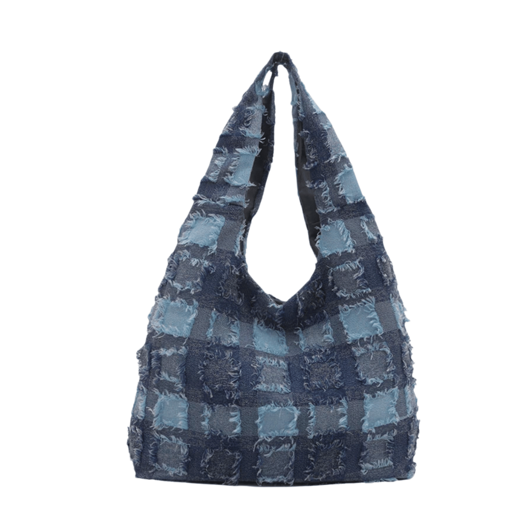 Frayed Edge Hobo Bags ( 2 Colors Available )