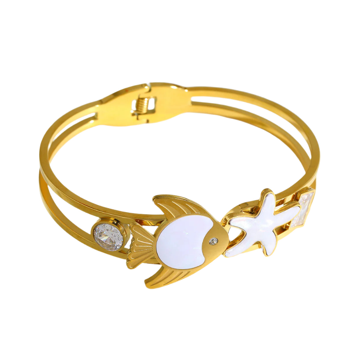 Coastal Fish Bangle