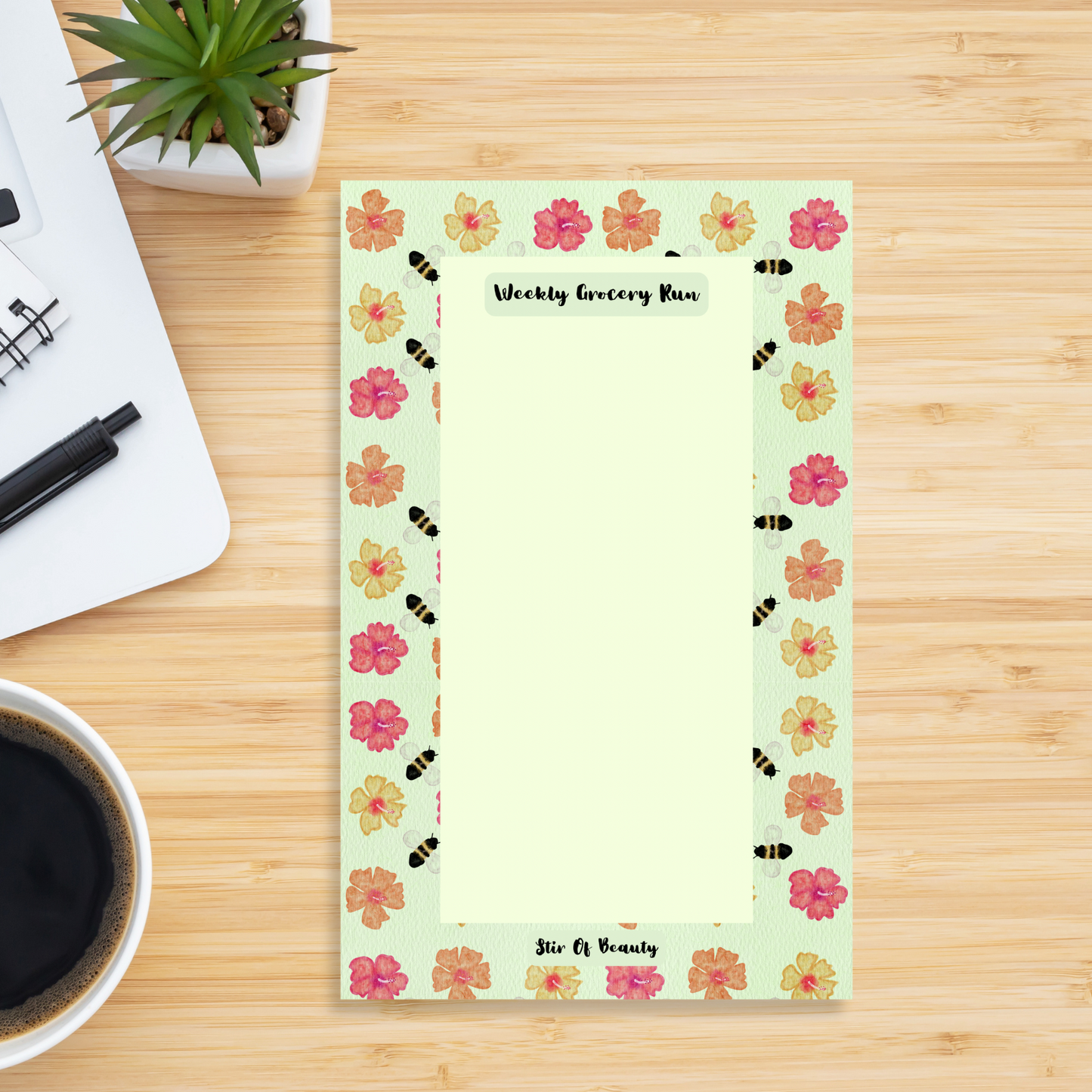 Weekly Grocery Run Memo Pads