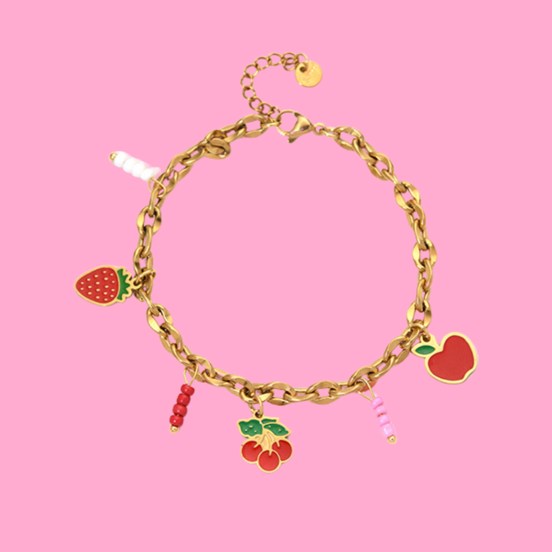 Fruit Charm Bracelet