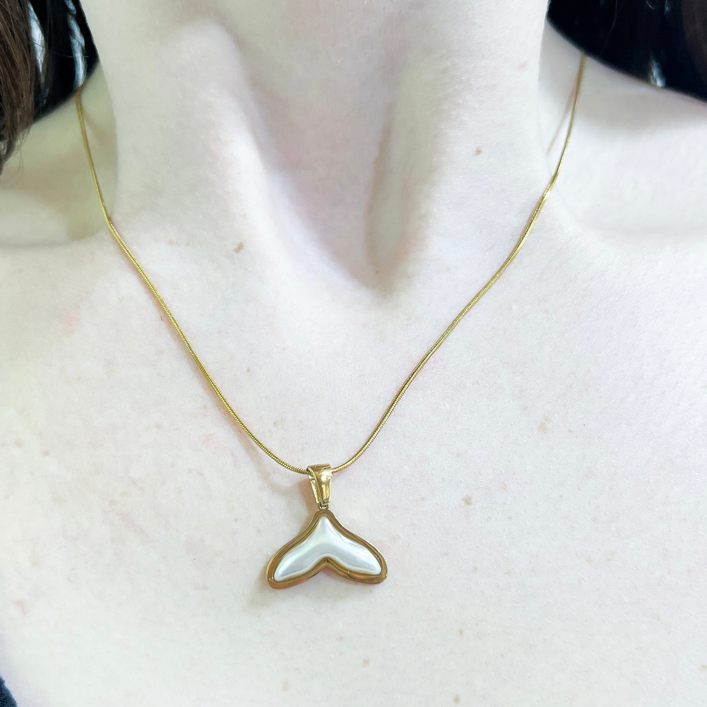 Pearl Necklace ( Non-Tarnish)