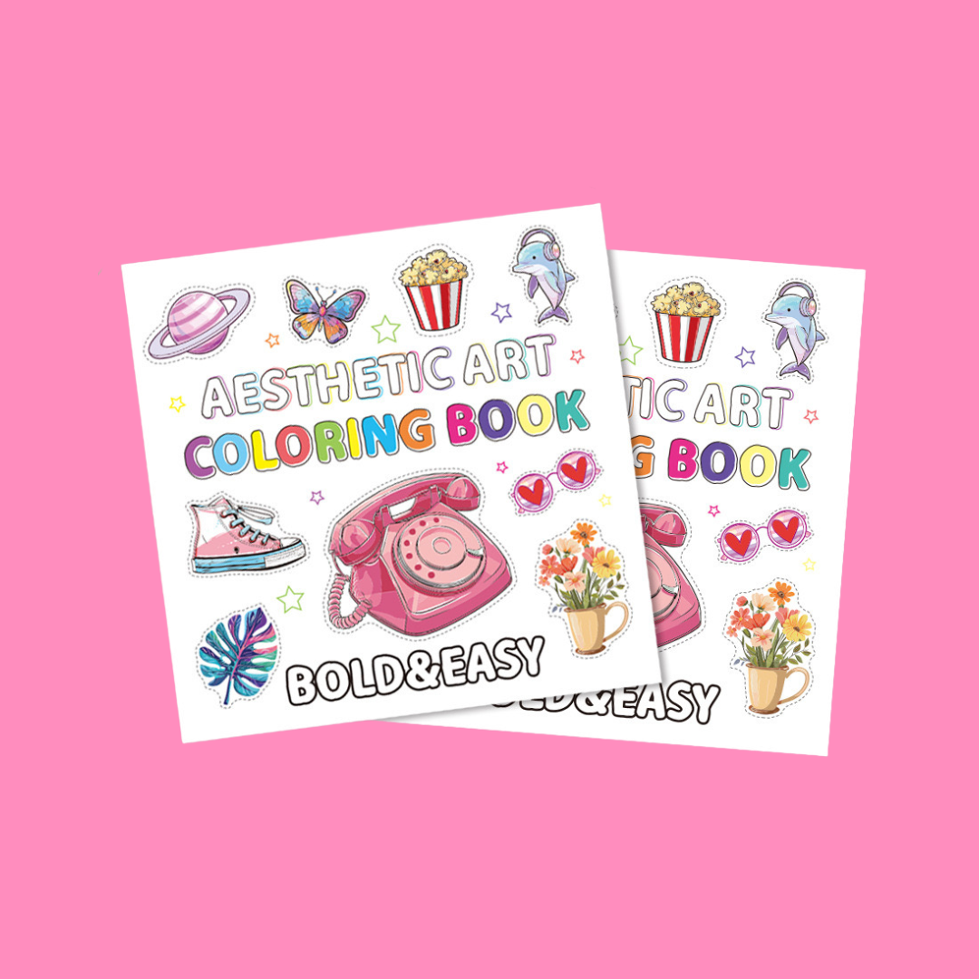 New Coloring Books ( 16 Styles Available )
