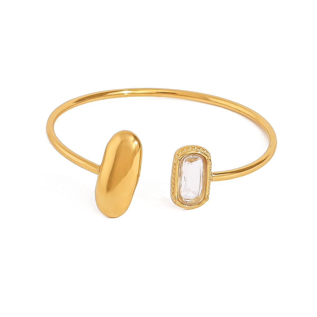 Open Stone Bangles