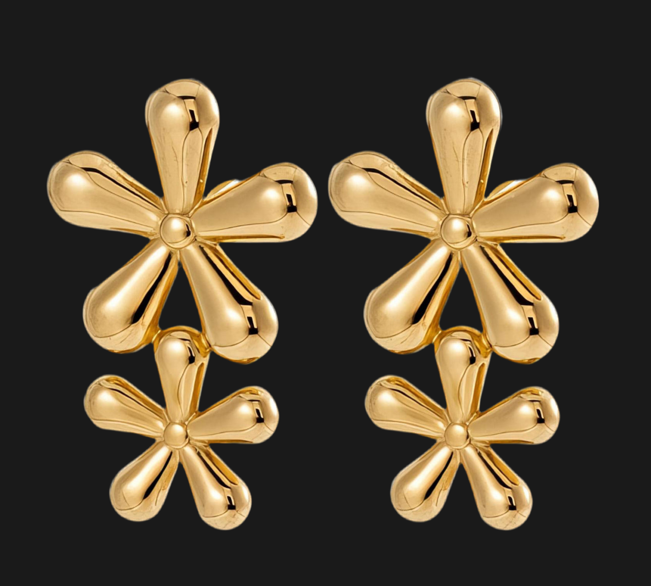 Daisy Dangling Earrings | B-124