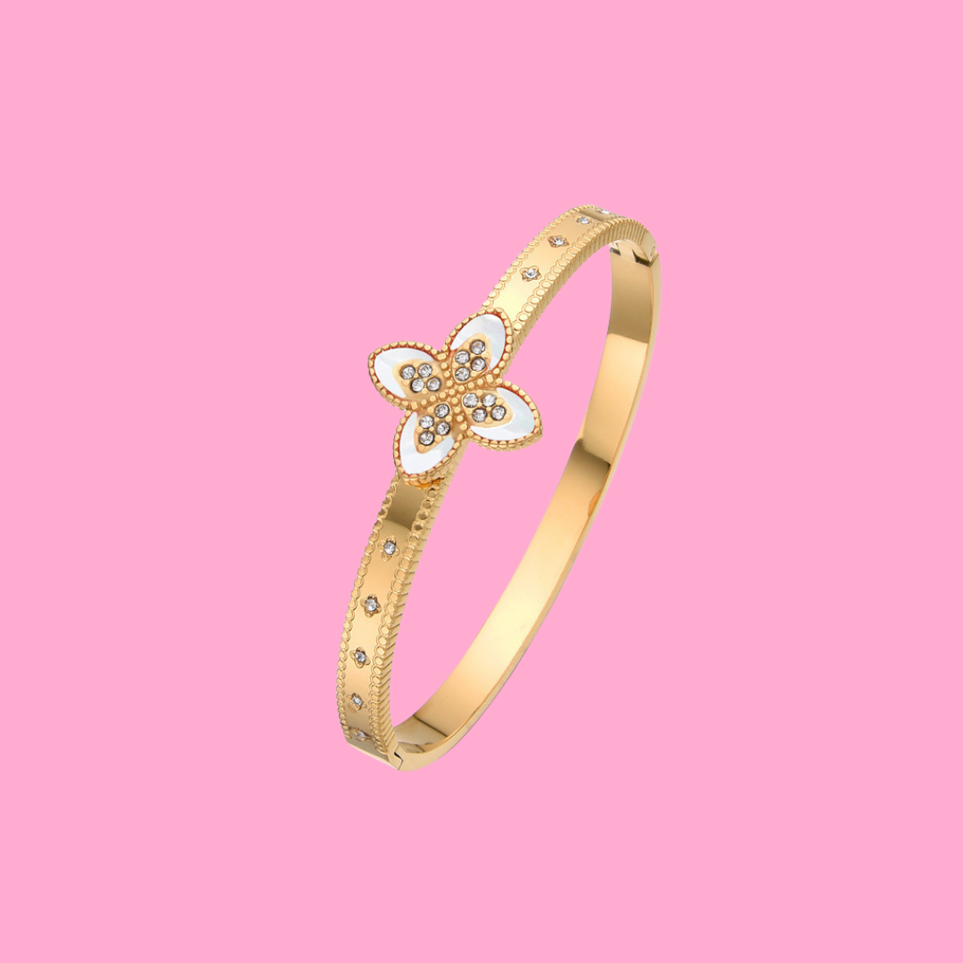 Enchanted Flower Bangle
