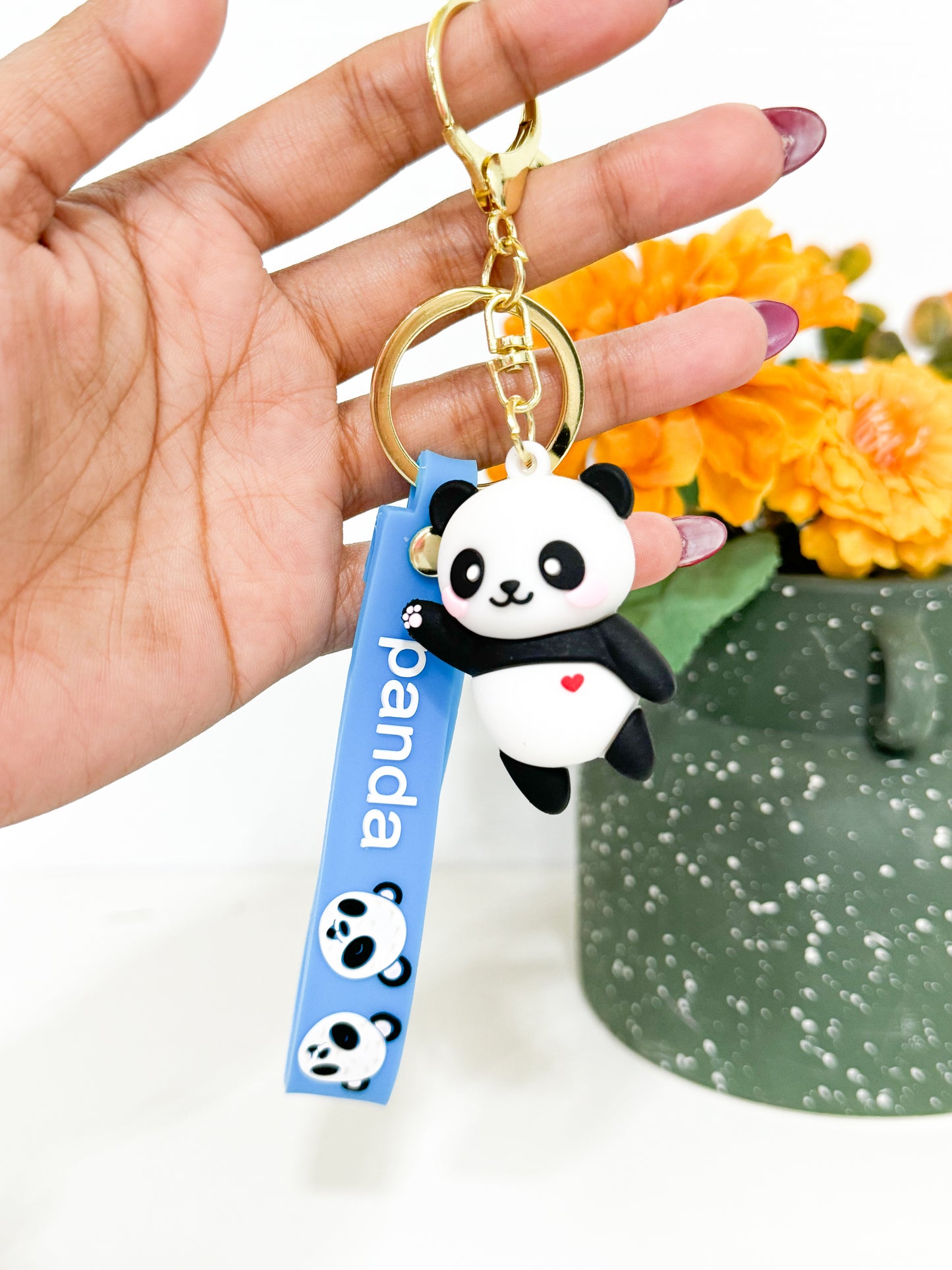 PANDA KEYCHAINS ( 11 STYLE AVAILABLE )