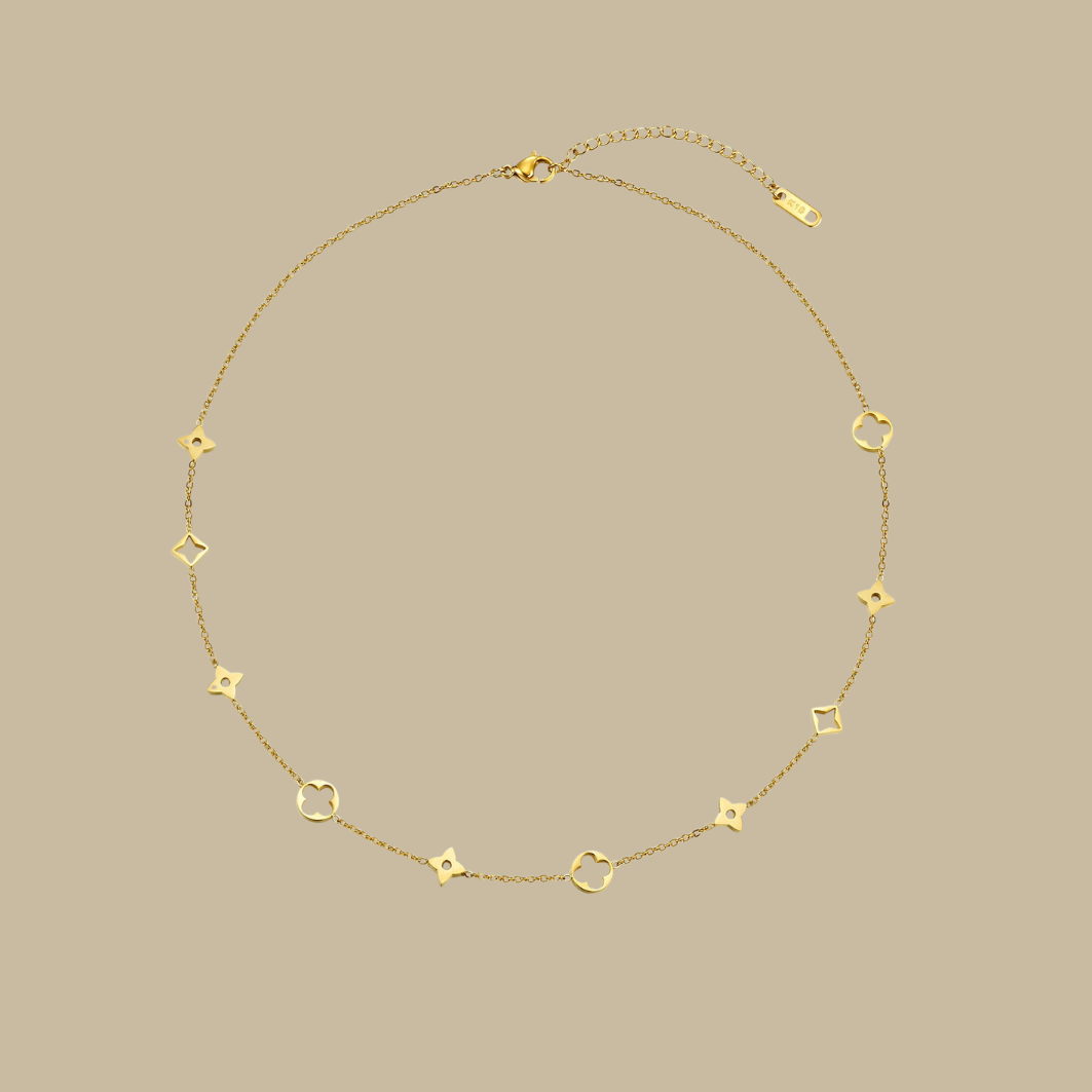 Daisy Station Necklace