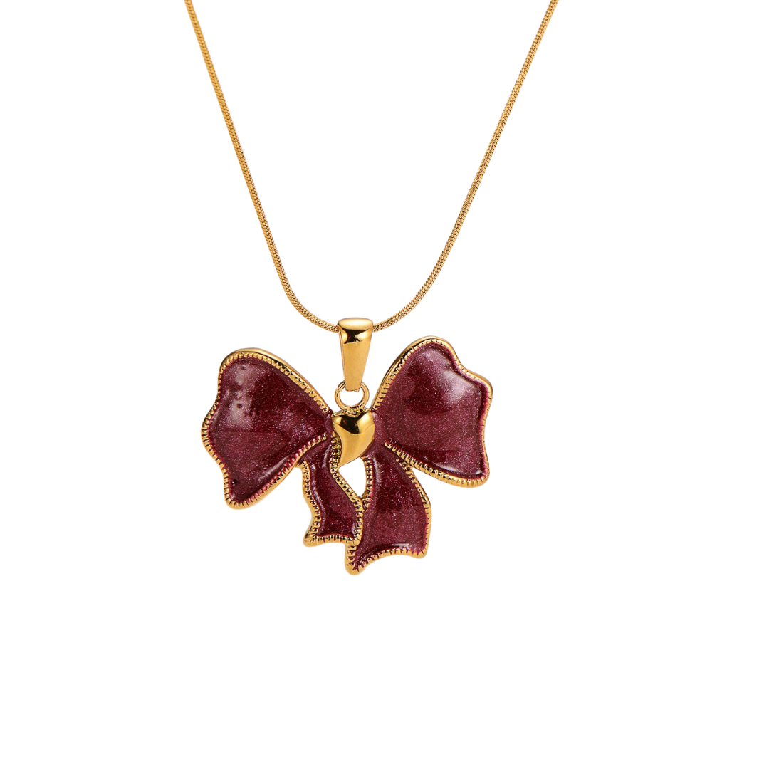 Scarlet Necklace - Tarnished Resistant