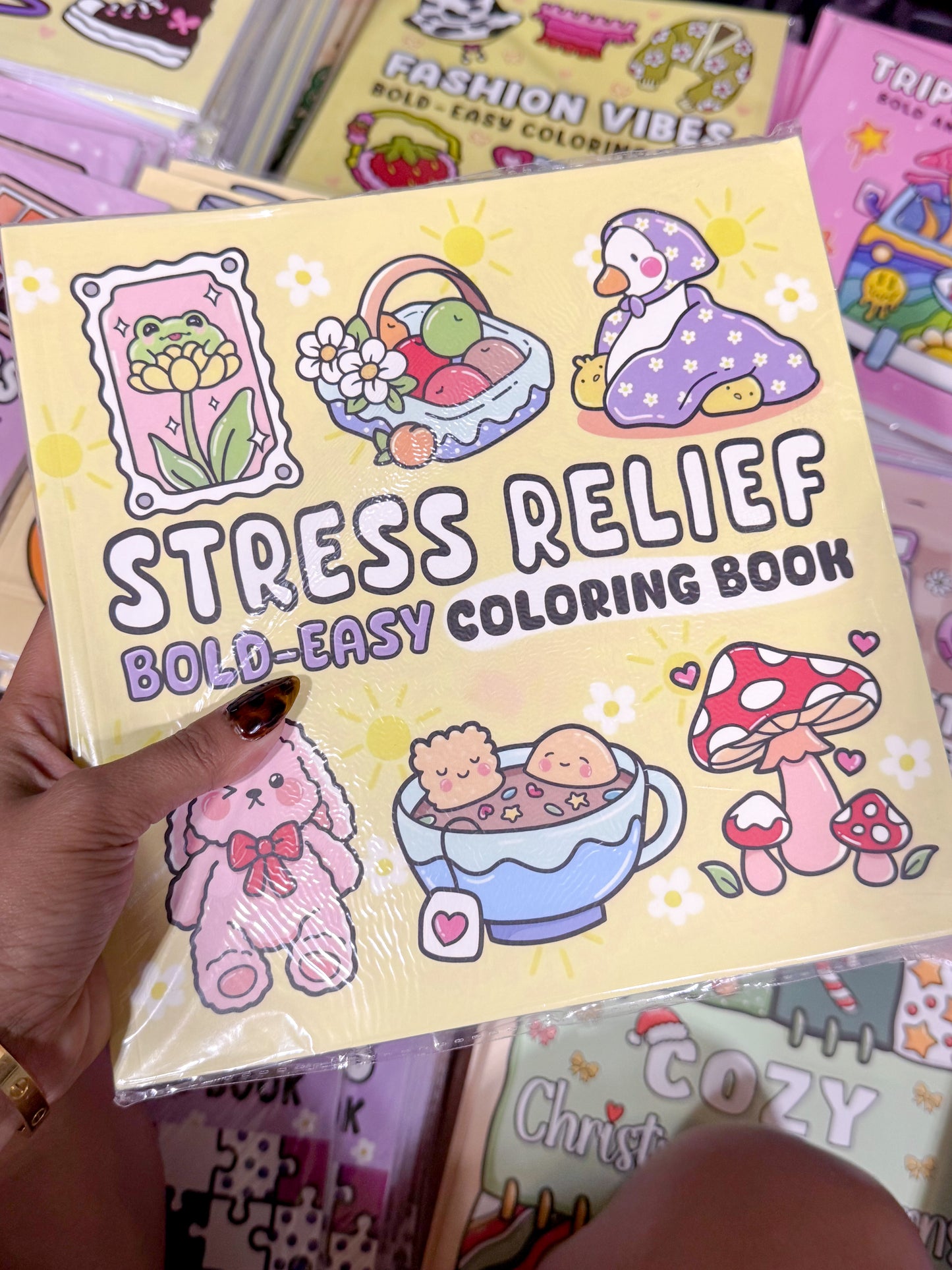 NEW COLORING BOOKS ( 12 Styles available )