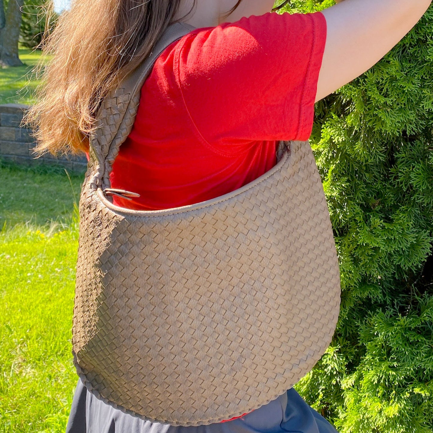 NEW Willow woven large bags ( 3 colors available )