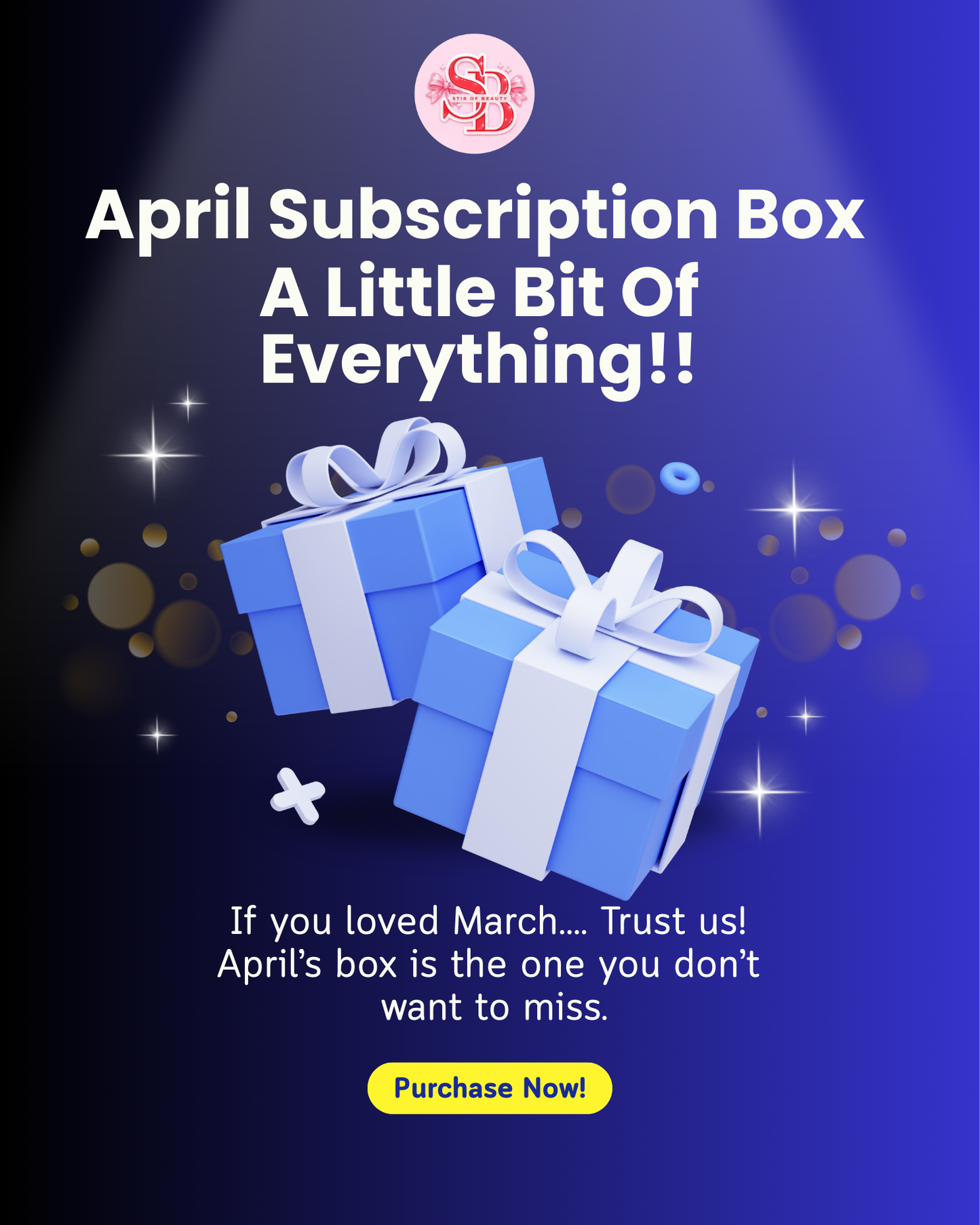 A Little Bit Of Everything - Prepaid Subscription Box | APRIL BOX