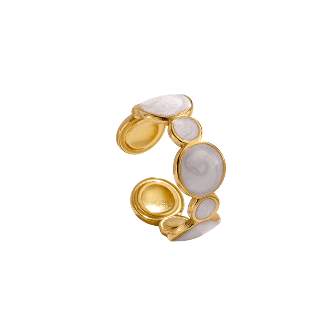 Golden Moonstone Ring | B-196