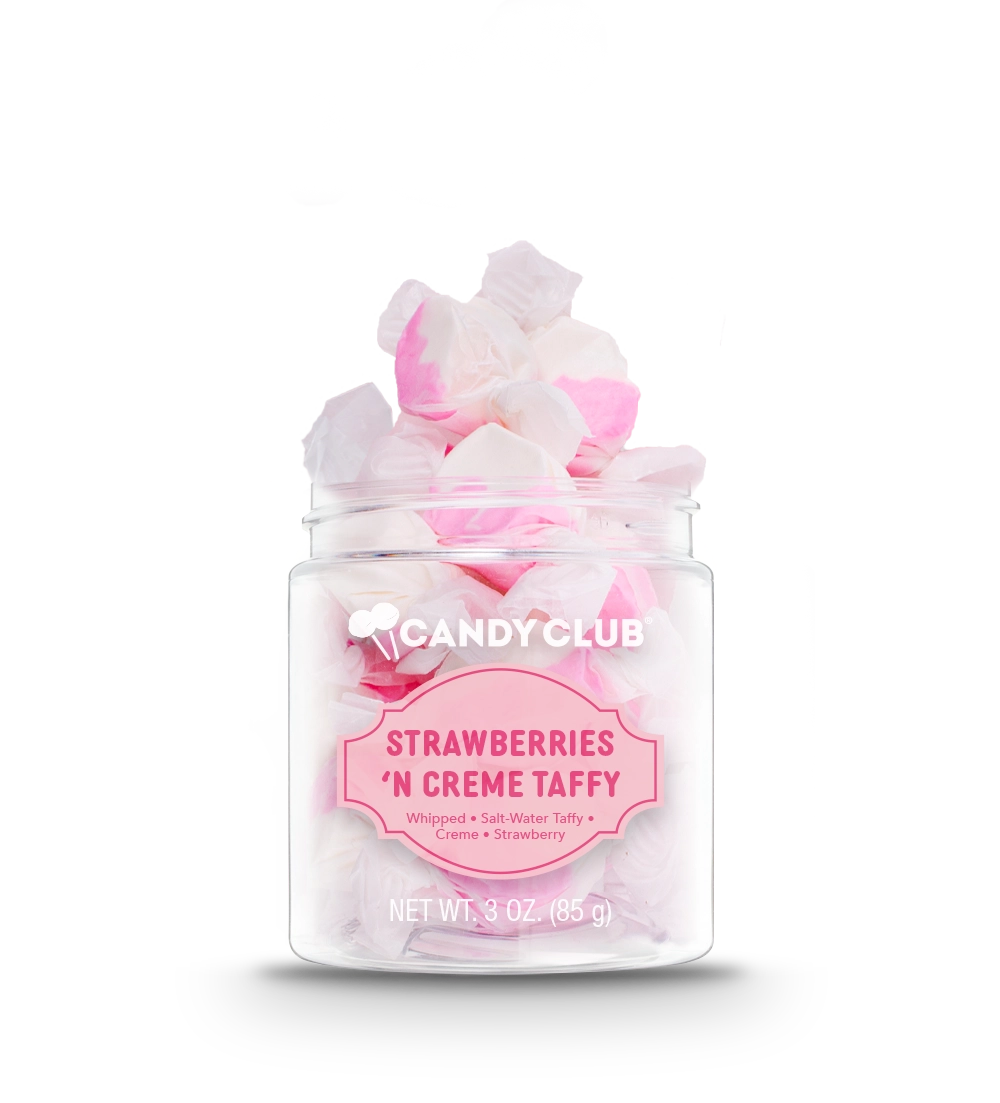 Strawberries 'N Creme Taffy