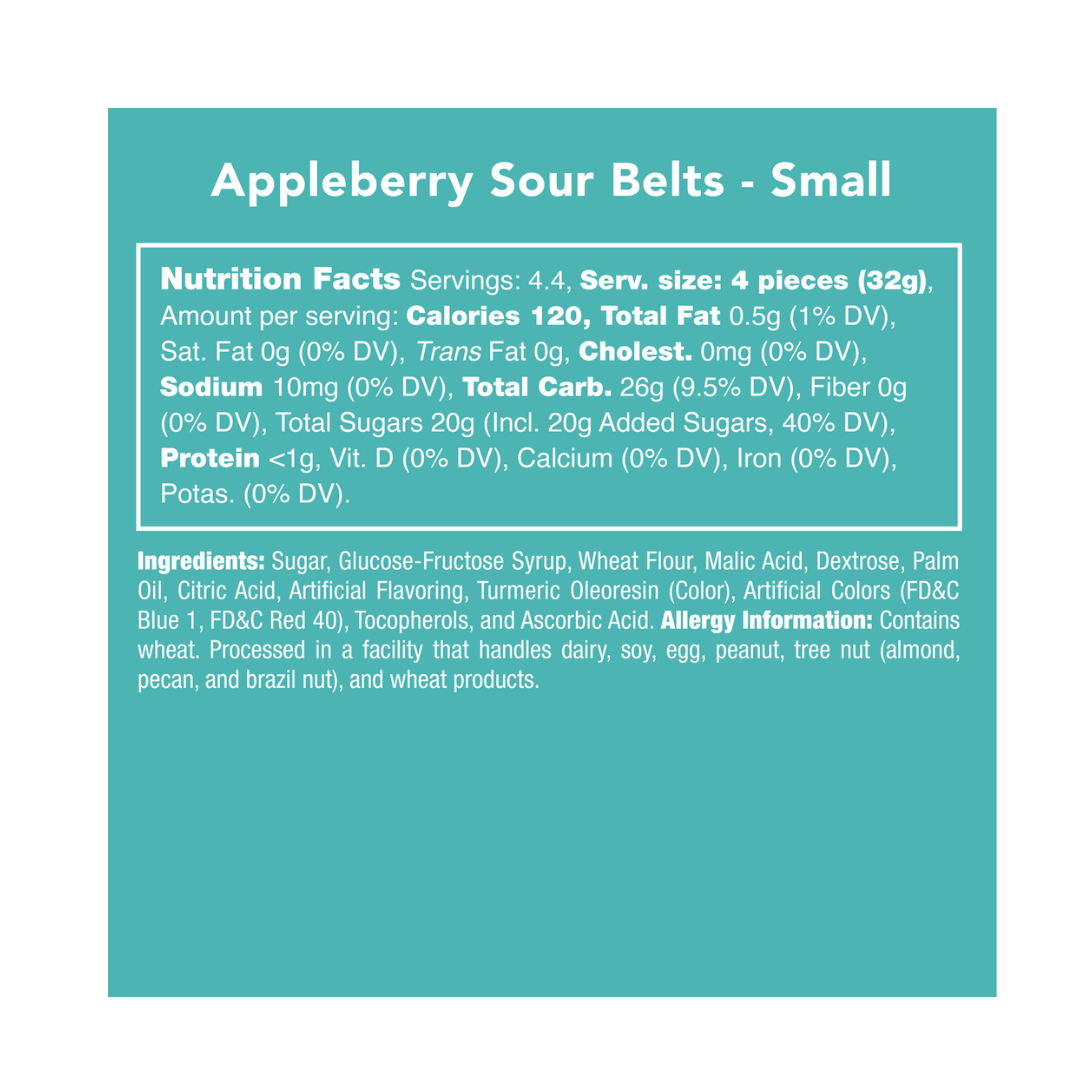 Appleberry Sour Belts