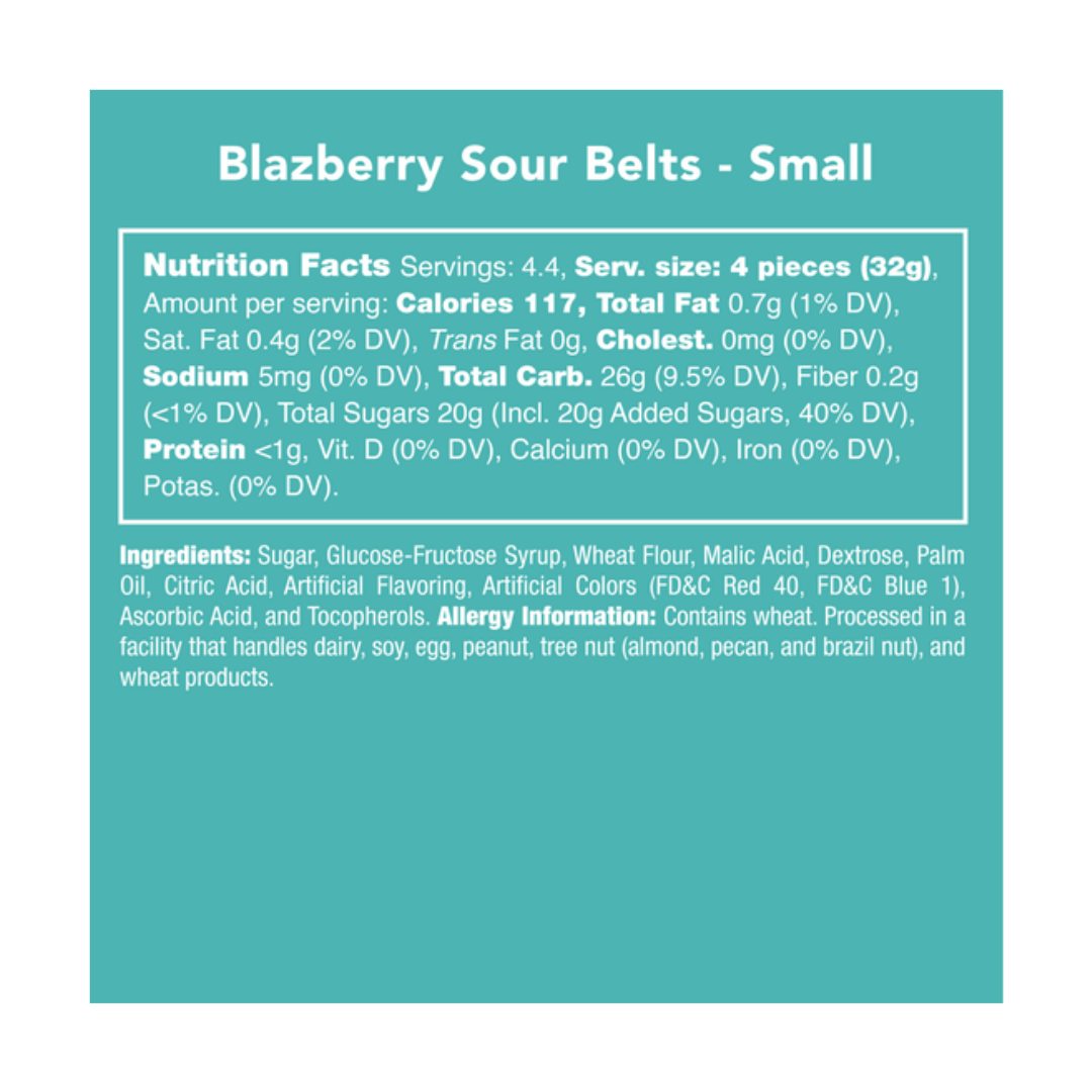 Blazberry Sour Belts