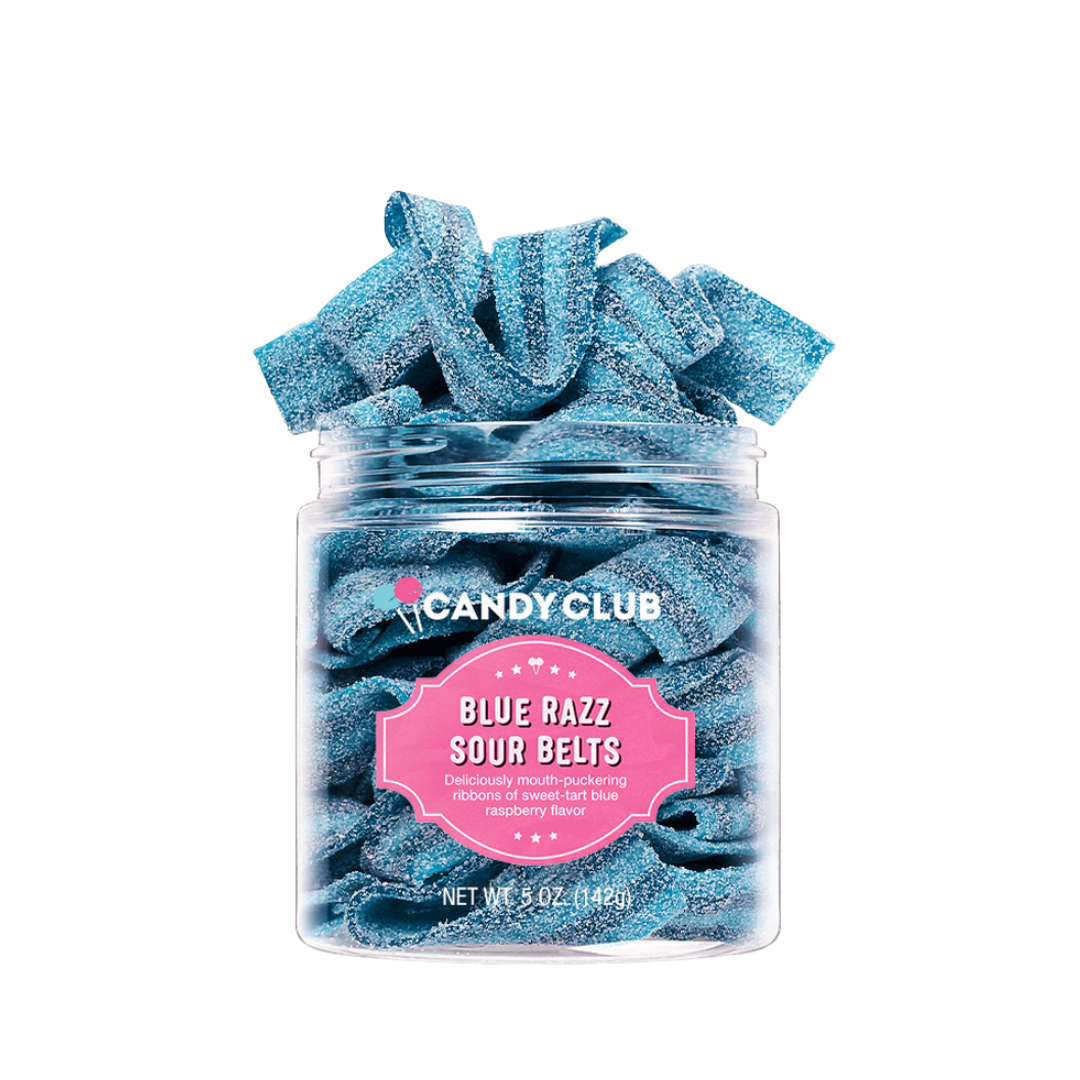 Blue Razz Sour Belts (Vegan)