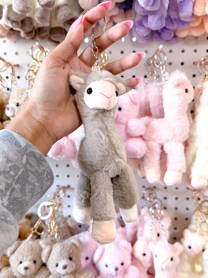 Plush Alpaca Bag Charm