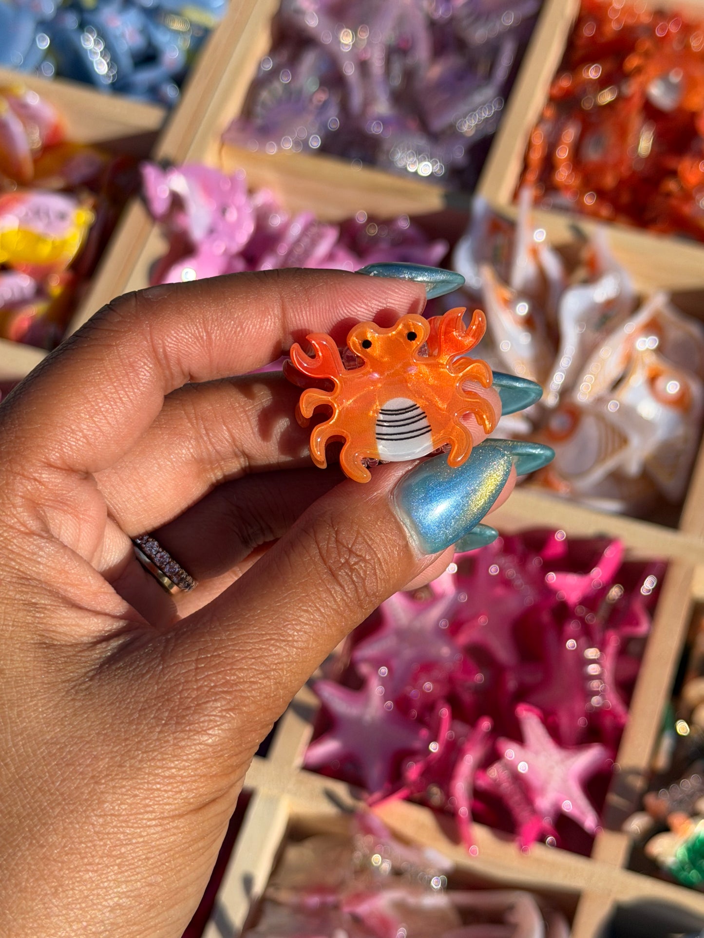 Mini Sea Life 🧜‍♀️✨ Hair Clips