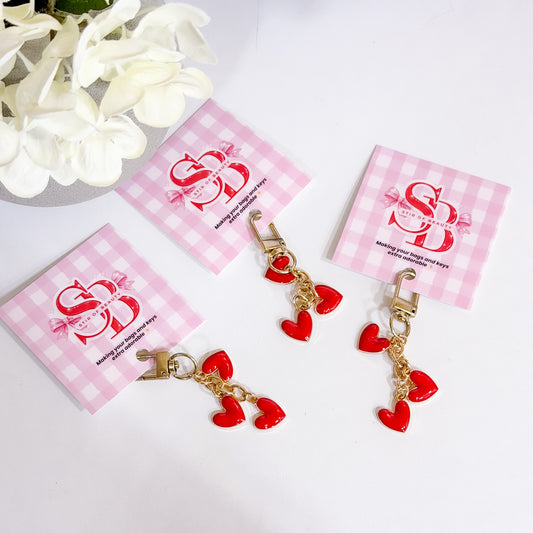 🎀 Love Bug Bag Charm