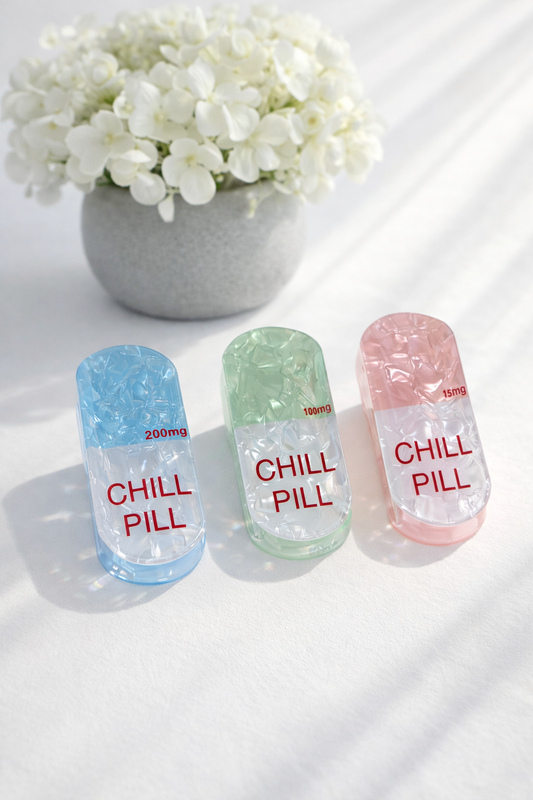 Chill Pill Hair Claw Clip