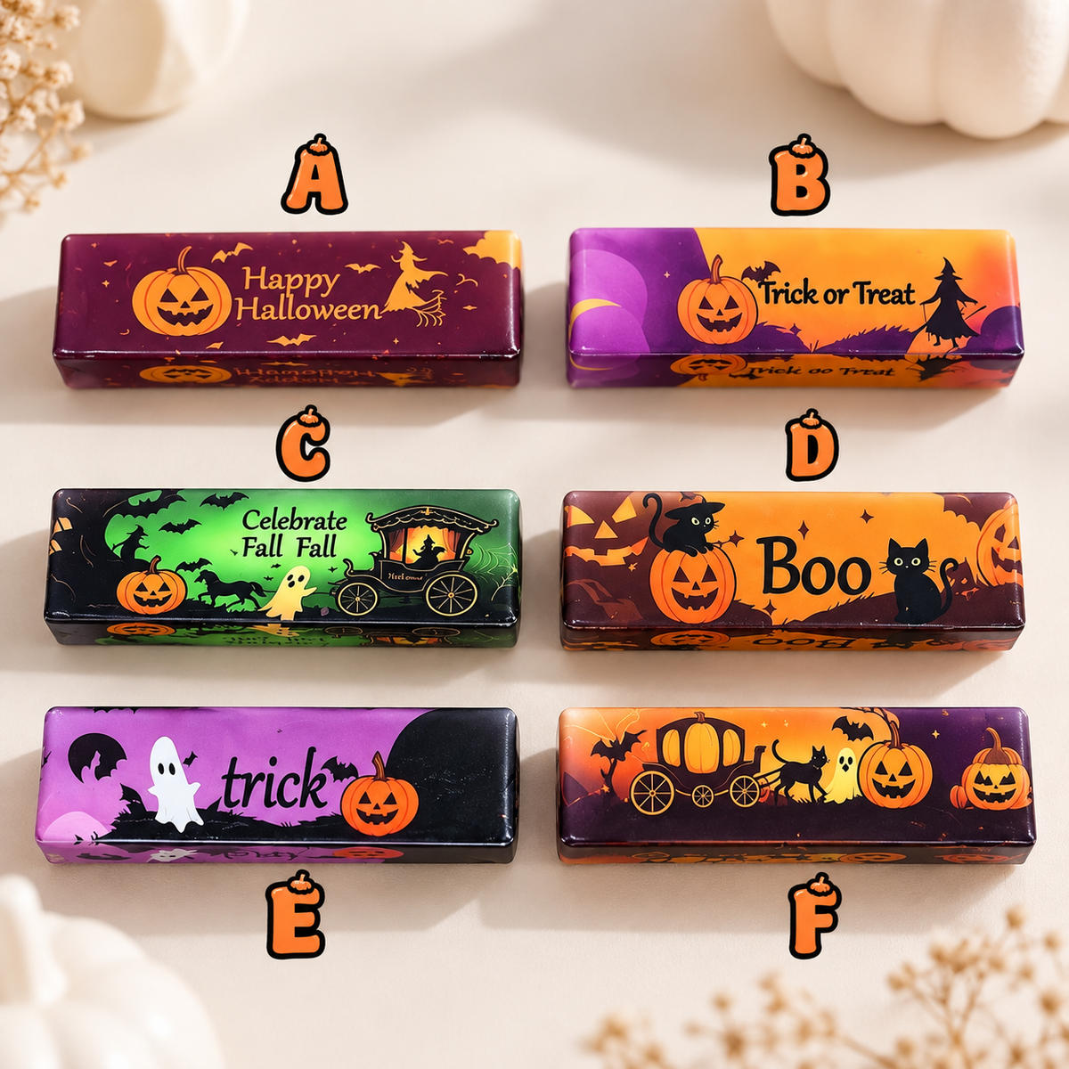 Halloween Butter Squishy – Soft Squeeze Fidget Toy (6 Styles)