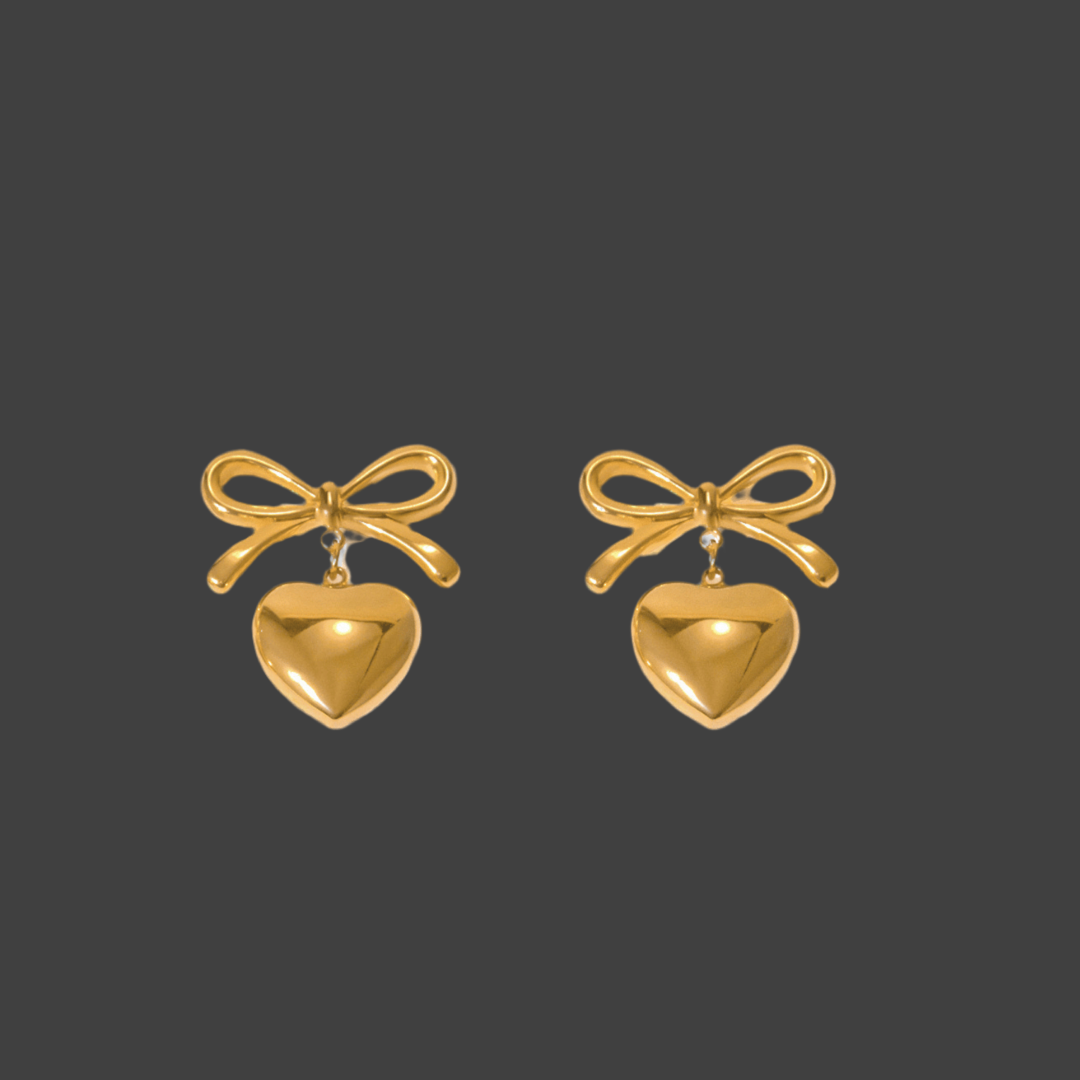 Bowtied Love Earrings