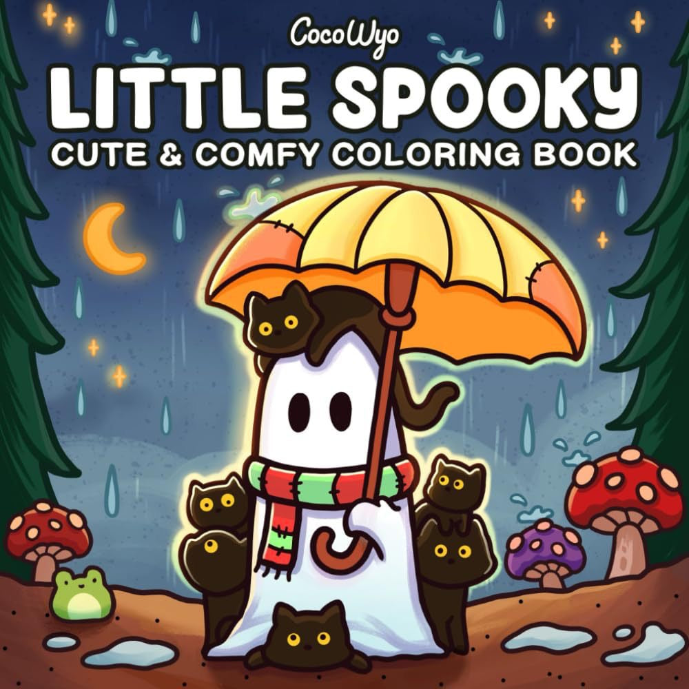 Spooky Halloween Coloring Books