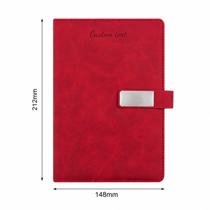 The Signature Personalized Journal | Custom Engraved Leather Notebook