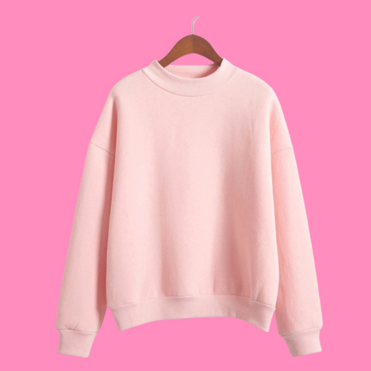 Pink Fleece Sweatshirts ( true to size )