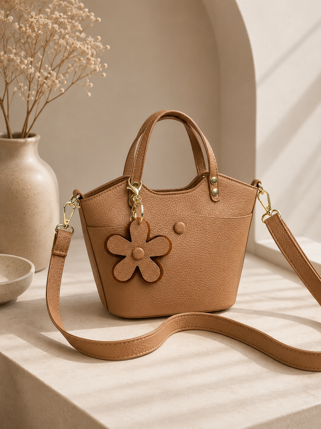 The Daisy Mini Crossbody Tote Bag