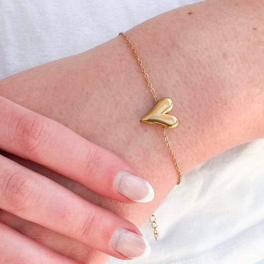 Honey Heart Bracelet