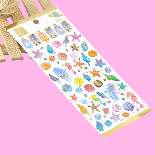 Starfish & Shells Sticker