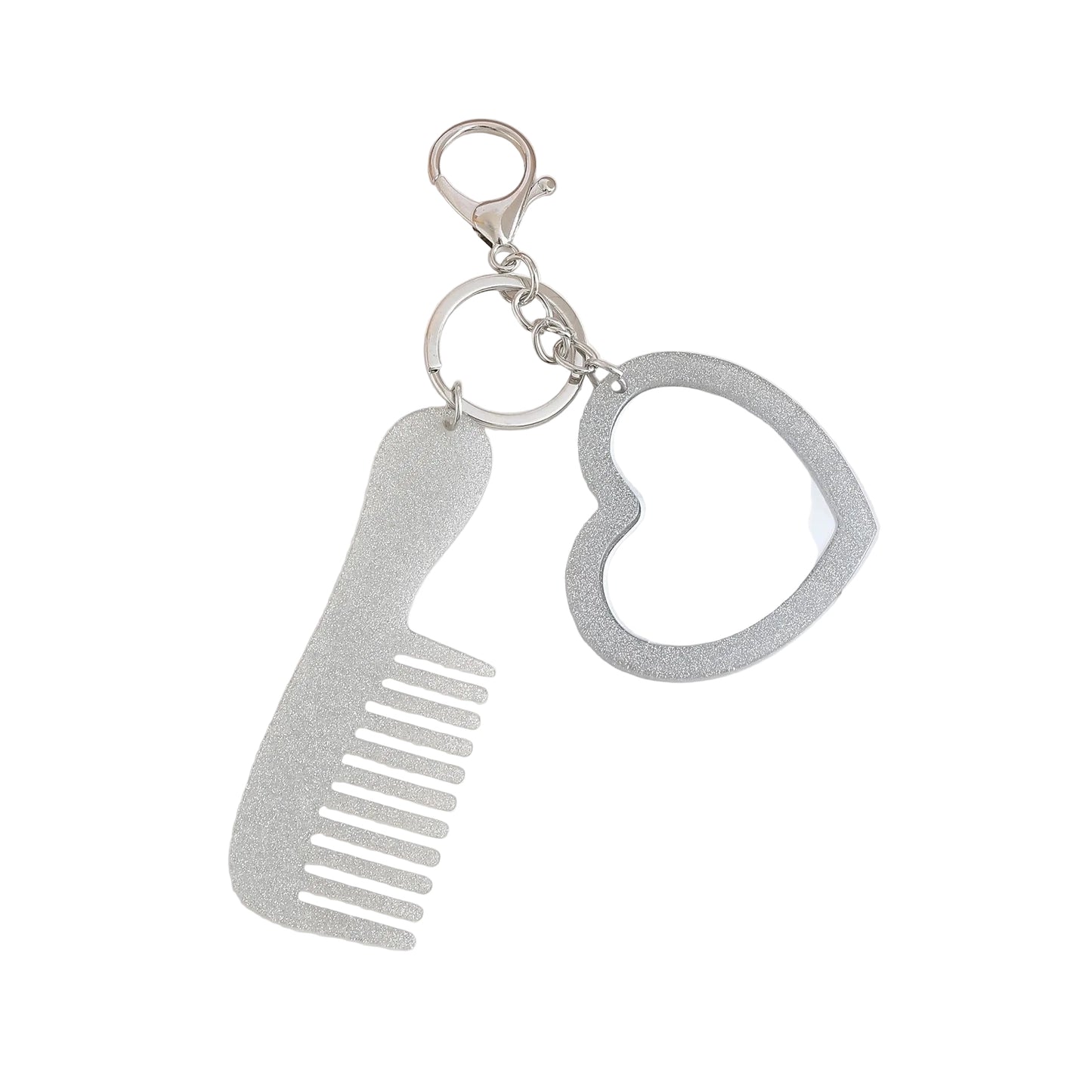 Mini Mirror & Brush Bag Charm