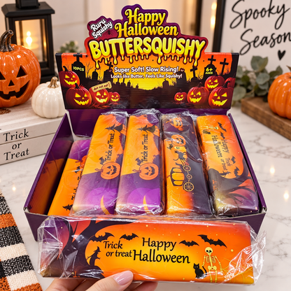 Halloween Butter Squishy – Soft Squeeze Fidget Toy (6 Styles)