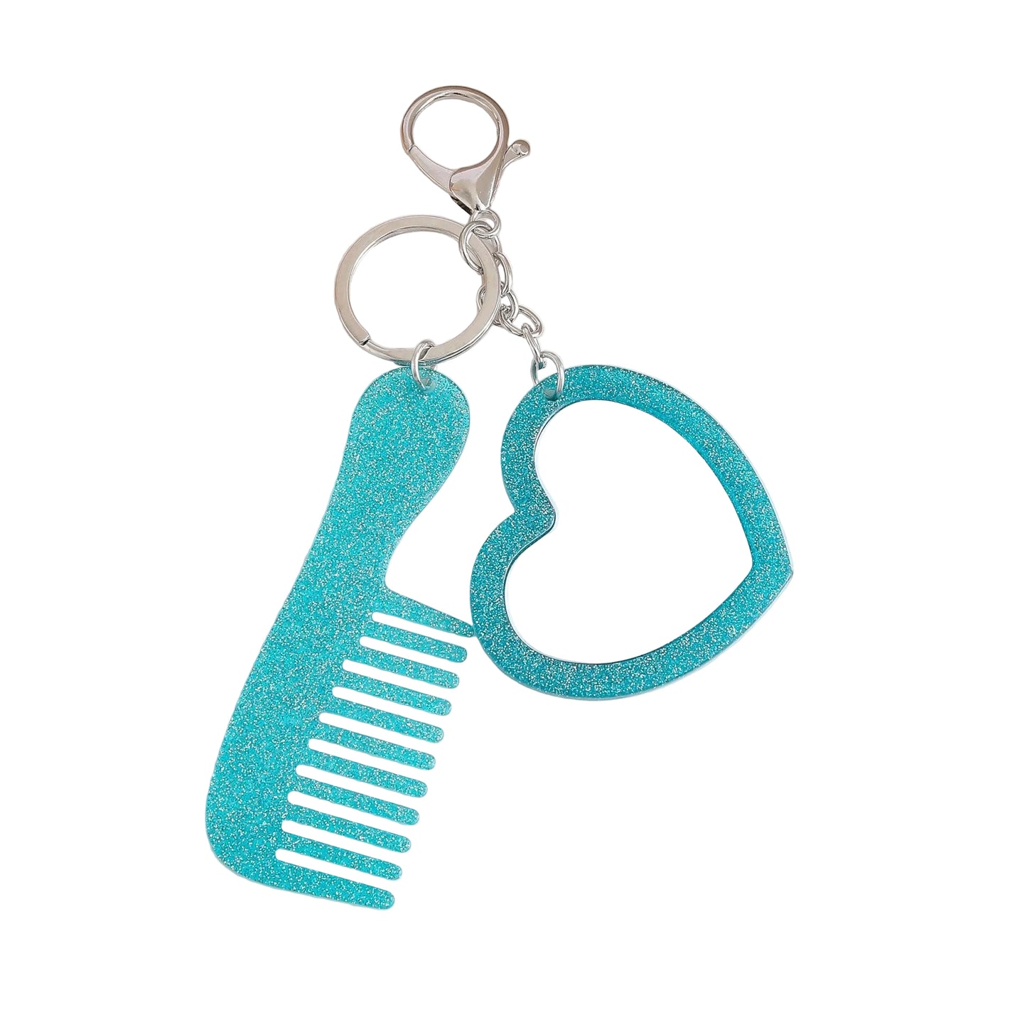 Mini Mirror & Brush Bag Charm