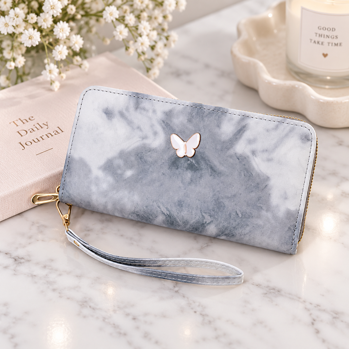 Butterfly Long Wallet